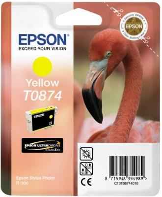 ORIGINAL Epson T0874  - Druckerpatrone gelb