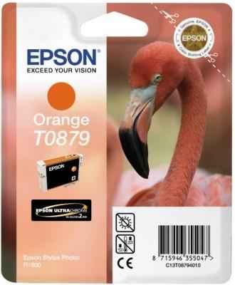 ORIGINAL Epson T0879  - Druckerpatrone orange