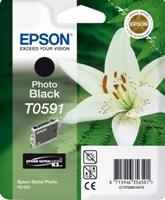 ORIGINAL Epson T0591  - Druckerpatrone schwarz photo