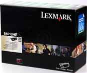 ORIGINAL Lexmark 64016HE / T640 - Toner schwarz (High Capacity)
