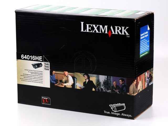 ORIGINAL Lexmark 64016HE / T640 - Toner schwarz (High Capacity)