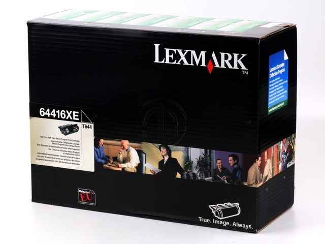ORIGINAL Lexmark 64416XE / T644 - Toner schwarz (Extra High Capacity)