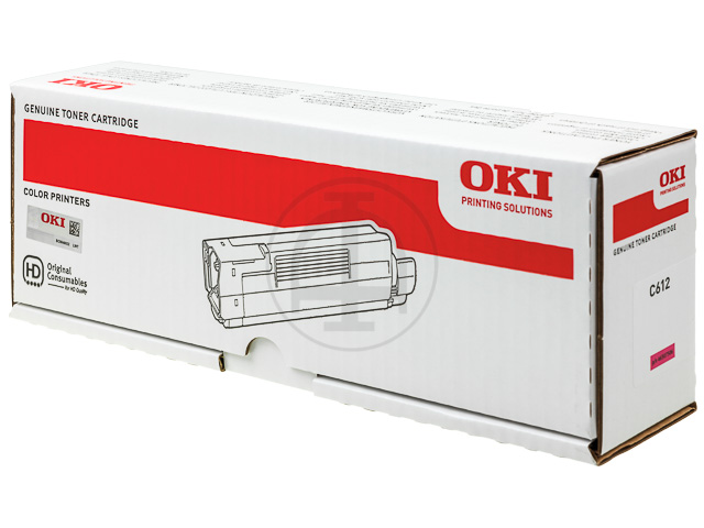 ORIGINAL OKI 46507506 / C612 - Toner magenta