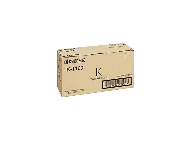 ORIGINAL Kyocera TK-1160 / 1T02RX3NLO - Toner schwarz
