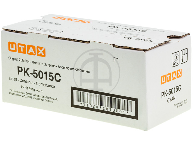ORIGINAL UTAX PK-5015C  - Toner cyan