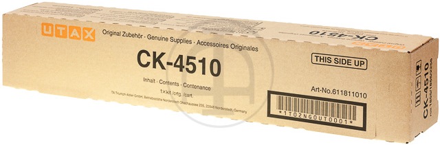 ORIGINAL Utax CK-4510 / 6118-11010 - Toner schwarz