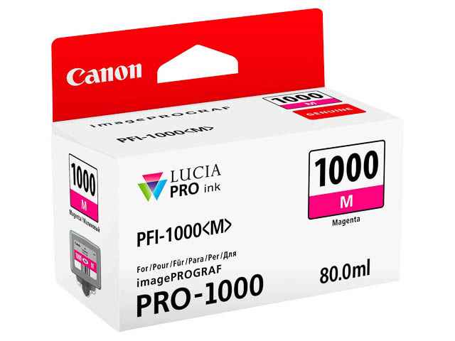 ORIGINAL Canon PFI-1000M / 0548C001 - Druckerpatrone magenta
