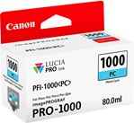 ORIGINAL Canon PFI-1000PC / 0550C001 - Druckerpatrone photo cyan