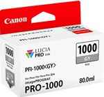 ORIGINAL Canon PFI-1000GY / 0552C001 - Druckerpatrone grau