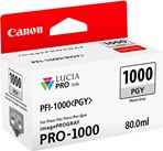 ORIGINAL Canon PFI-1000PGY / 0553C001 - Druckerpatrone photo grau