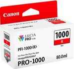 ORIGINAL Canon PFI-1000R / 0554C001 - Druckerpatrone rot