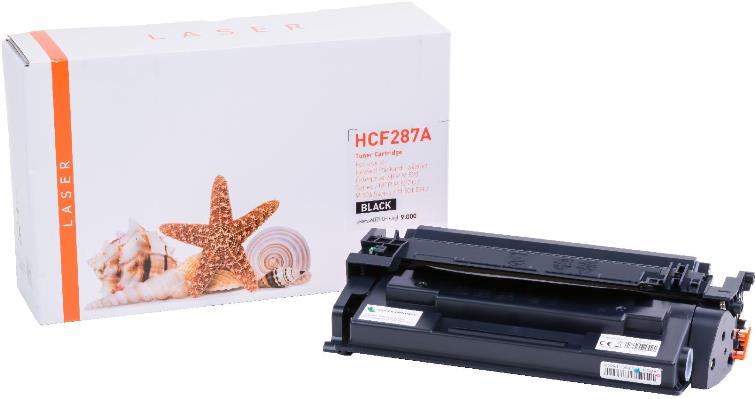 Alternativ-Toner - kompatibel zu HP 87A / CF287A - schwarz