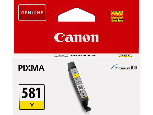 ORIGINAL Canon CLI-581 Y / 2105C001 - Druckerpatrone gelb