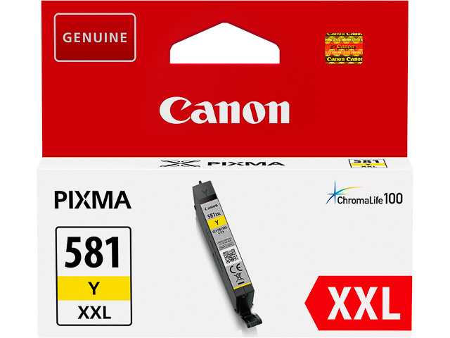 ORIGINAL Canon CLI-581XXL Y / 1997C001 - Druckerpatrone gelb (Extra High Capacity)