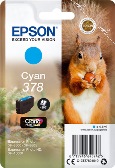 ORIGINAL Epson 378 / T37824010 - Druckerpatrone cyan