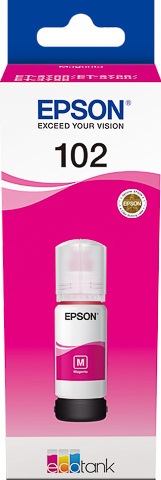 ORIGINAL Epson 102 / T03R340 - Tinte magenta