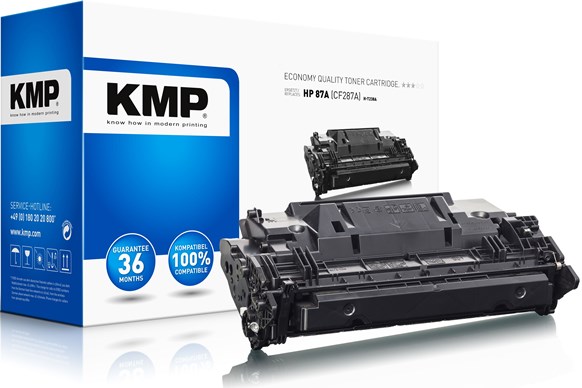 KMP Alternativ-Toner - kompatibel zu HP 87A / CF287A - schwarz (H-T238A)