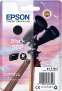 ORIGINAL Epson 502 / T02V14010 - Druckerpatrone schwarz