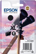 ORIGINAL Epson 502XL / T02W14010 - Druckerpatrone schwarz (High Capacity)