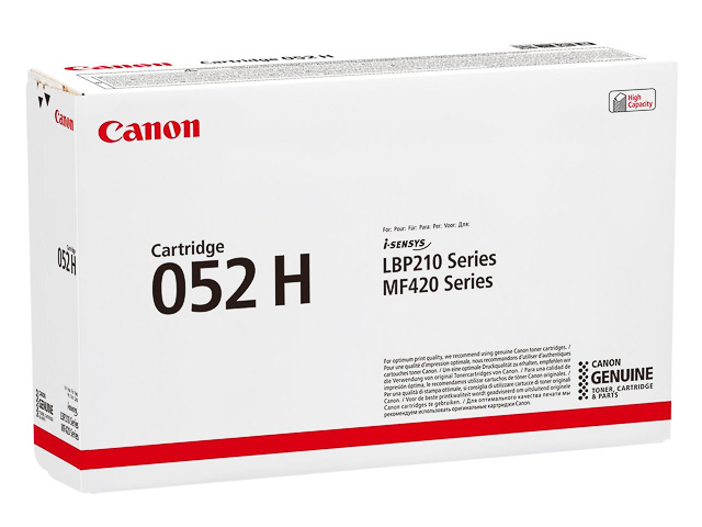ORIGINAL Canon 052H / 2200C002 - Toner schwarz (High Capacity)