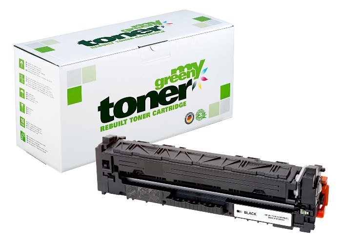 MYGREEN Alternativ-Toner - kompatibel zu HP 203X / CF540X / Canon 054H - schwarz (High Capacity)