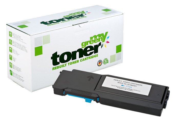 MYGREEN Alternativ-Toner - kompatibel zu Xerox 106R03530 - cyan (Extra High Capacity)
