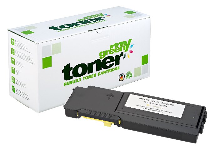 MYGREEN Alternativ-Toner - kompatibel zu Xerox 106R03529 - gelb (Extra High Capacity)