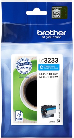 ORIGINAL Brother LC-3233C - Druckerpatrone cyan