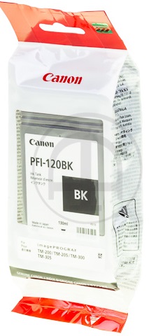 ORIGINAL Canon PFI-120 BK / 2885C001 - Druckerpatrone schwarz