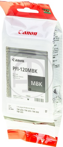 ORIGINAL Canon PFI-120 MBK / 2884C001 - Druckerpatrone schwarz matt