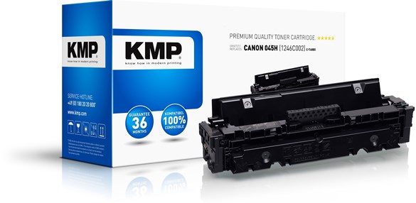 KMP Alternativ-Toner - kompatibel zu Canon 045H / 1246C002 - (C-T40BX) - schwarz (High Capacity)