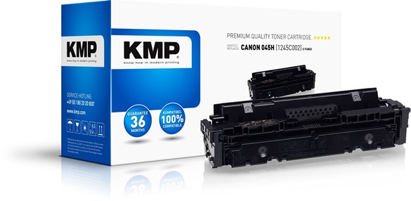 KMP Alternativ-Toner - kompatibel zu Canon 045H / 1245C002 - (C-T40CX) - cyan (High Capacity)