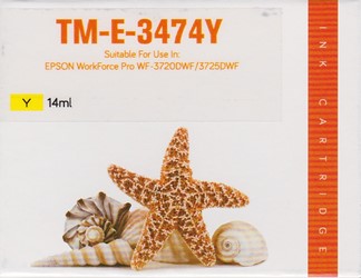 Druckerpatrone - alternativ zu Epson 34XL / T34744010 - gelb