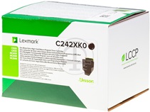 ORIGINAL Lexmark C242XK0 - Toner schwarz (Extra High Capacity)