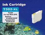 Druckerpatrone - alternativ zu Epson 502XL / T02W24010 -  cyan (High Capacity)