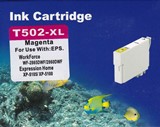 Druckerpatrone - alternativ zu Epson 502XL / T02W34010 -  magenta (High Capacity)