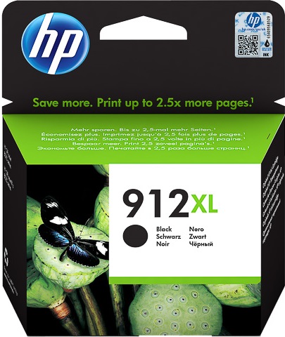 ORIGINAL HP 912XL / 3YL84AE - Druckerpatrone schwarz (High Capacity)