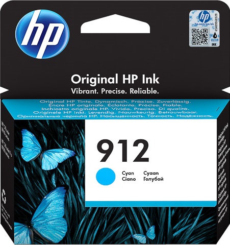 ORIGINAL HP 912 / 3YL77AE - Druckerpatrone cyan