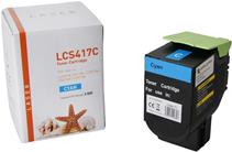 Alternativ-Toner - kompatibel zu Lexmark 71B2HC0 - cyan (High Capacity)