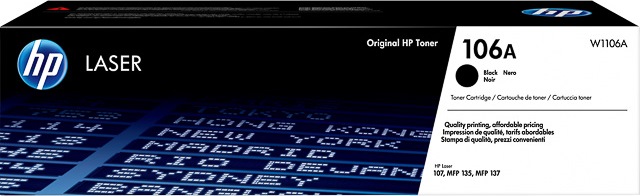 ORIGINAL HP 106A / W1106A - Toner schwarz