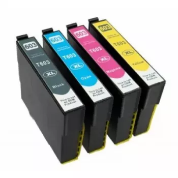 4er Pack Druckerpatronen - alternativ zu Epson 603XL / T03A64010 (High Capacity)