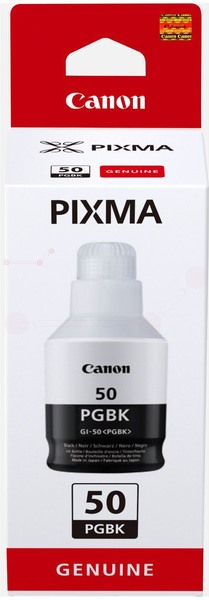 ORIGINAL Canon GI-50 BK / 3386C001 - Tinte schwarz