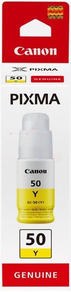 ORIGINAL Canon GI-50 Y / 3405C001 - Tinte gelb