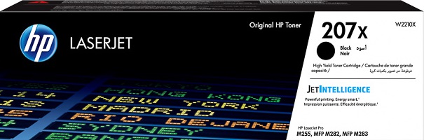 ORIGINAL HP 207X / W2210X - Toner schwarz (High Capacity)