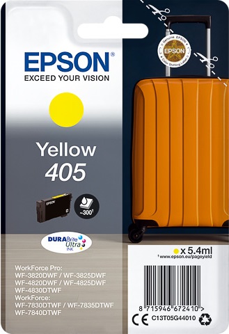 ORIGINAL Epson 405 / T05G44010 - Druckerpatrone gelb