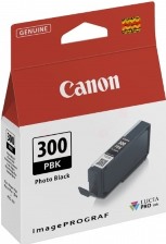 ORIGINAL Canon PFI-300 PBK / 4193C001 - Druckerpatrone schwarz foto