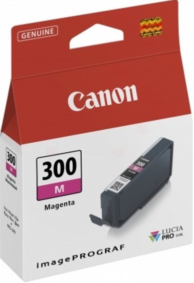 ORIGINAL Canon PFI-300 M / 4195C001 - Druckerpatrone magenta
