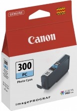 ORIGINAL Canon PFI-300 PC / 4197C001 - Druckerpatrone cyan hell