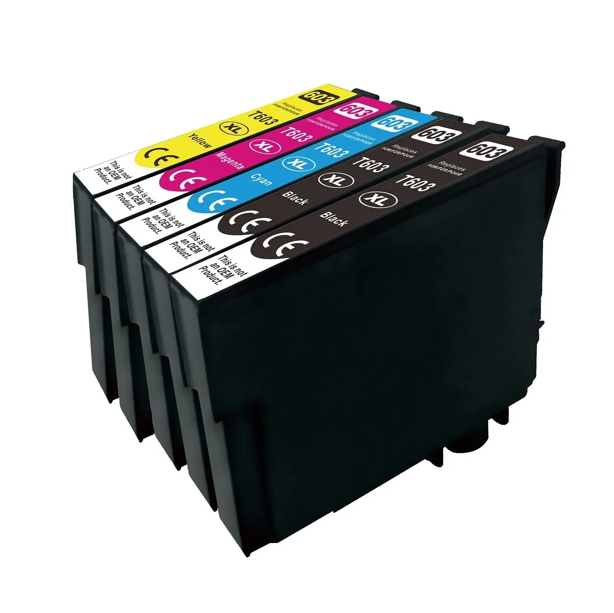 5er Pack Druckerpatronen - alternativ zu Epson 603XL (High Capacity)