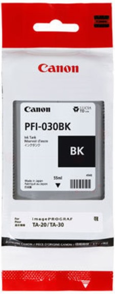 ORIGINAL Canon PFI-030BK / 3489C001 - Druckerpatrone schwarz